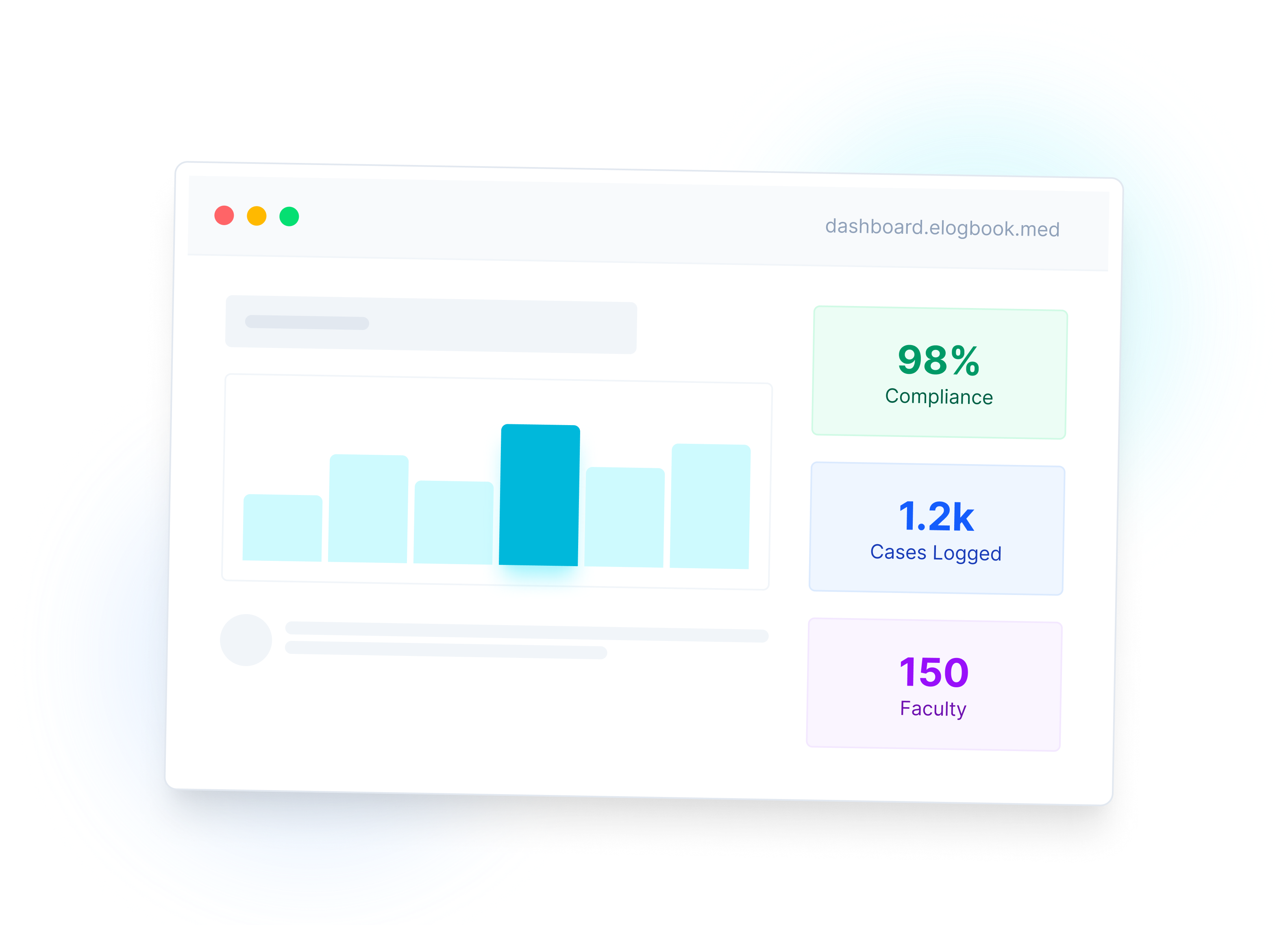 e-Logbook Dashboard Preview